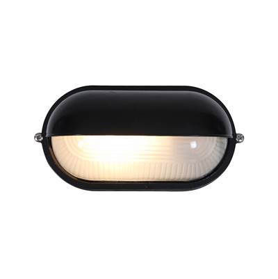 Access Lighting Nauticus 1 Light Outdoor Bulkhead - LED in Black