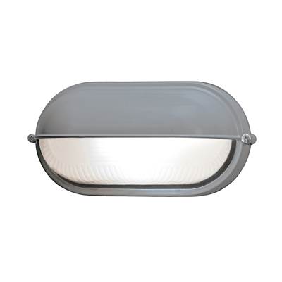 Access Lighting Nauticus 1 Light Outdoor Bulkhead in Satin
