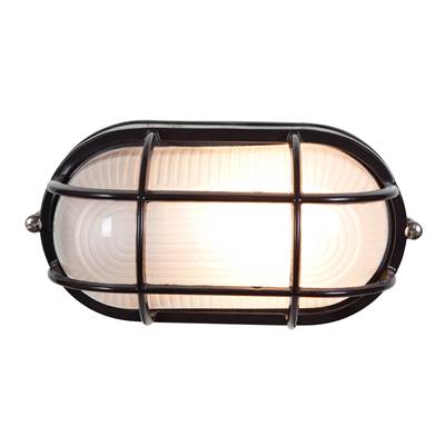Access Lighting Nauticus 1 Light Outdoor Bulkhead - LED in Black