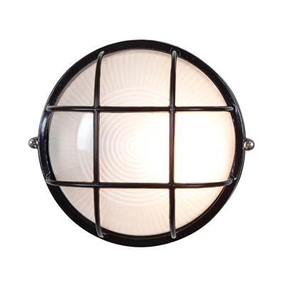 Access Lighting Nauticus 1 Light Outdoor Bulkhead - LED in Black