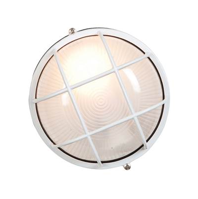 Access Lighting Nauticus 1 Light Outdoor Bulkhead - LED in White