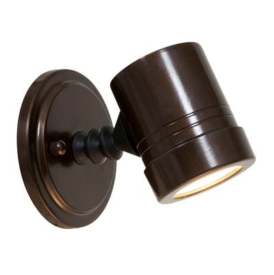 Access Lighting Myra 1-Light Outdoor Adjustable LED Spotlight in Bronze