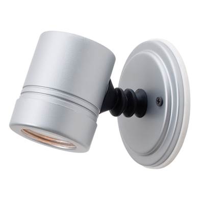 Access Lighting Myra 1-Light Outdoor Adjustable Spotlight in Silver