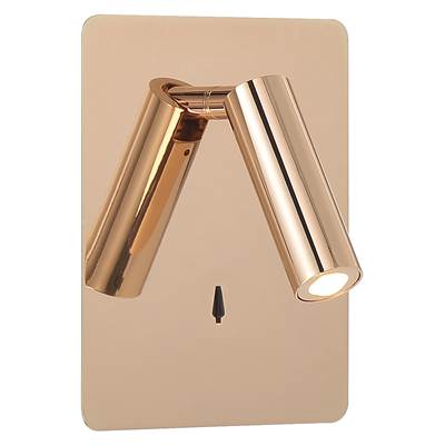 Access Lighting Villa LED Reading Light in Gold