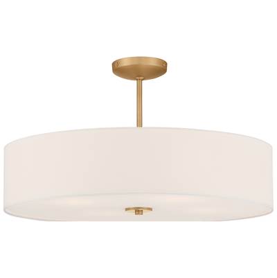 Access Lighting Mid Town LED Pendant in Antiqued Brushed Brass