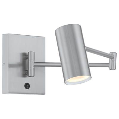 Access Lighting Juhl LED Reading Light in Brushed Steel