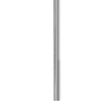 Access Lighting Extension Rod - 22 Inch with Nipple in Brushed Steel