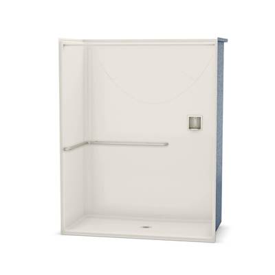 Aker OPS-6030 ADA L-Bar Grab Bar in Biscuit