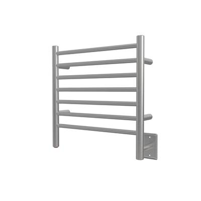 Amba Products Radiant Small Towel Warmer - 7 Bar - Hardwired + Plug-in Combo in Brushed