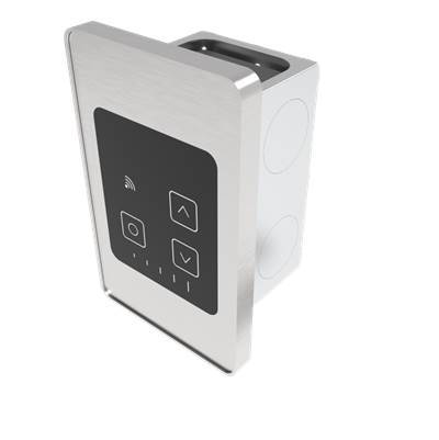 Amba Products Remote Touch Digital Heat Controller in Brushed