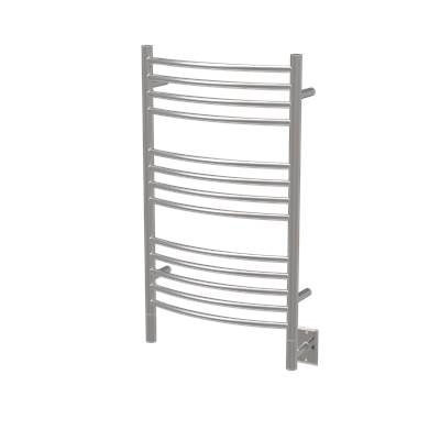 Amba Products Jeeves Curved Towel Warmer - 13 Bar - Hardwired in Polished