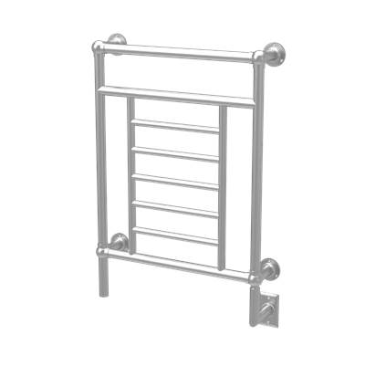 Amba Products Traditional T-2536 Towel Warmer - 8 Bar - Hardwired in Brushed Nickel