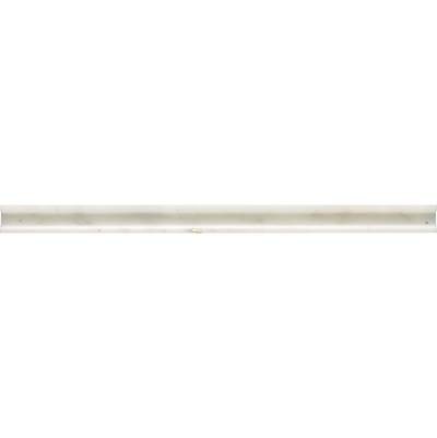 American Olean Candora Pencil Liner - 3/4" x 12" in Vestal White