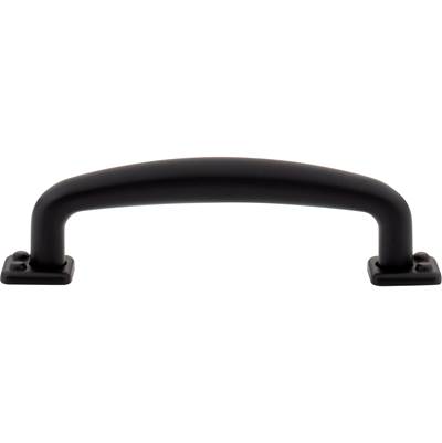 Atlas Benning Pull - 3 3/4 C-C - Zinc Alloy in Matte Black