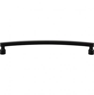 Atlas Lennox Appliance Pull - 18" CC - Zinc in Matte Black