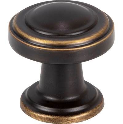 Atlas Bronte Cabinet Knob - 1 1/8 Inch in Cafe Bronze