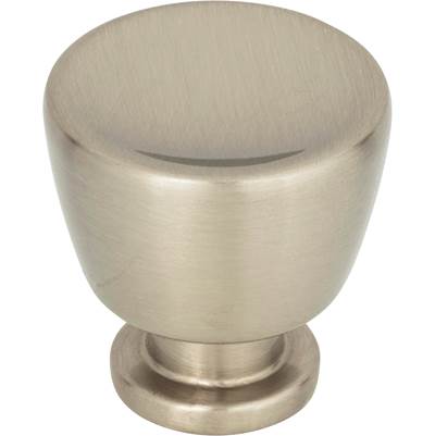 Atlas Conga Cabinet Knob - 1-1/8" in Brushed Nickel