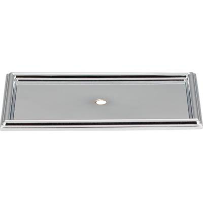 Atlas Campaign Rope Backplate - 3 11/16" in Polished Chrome