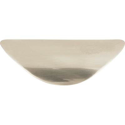 Atlas Solara Cup Pull - 1 1/4 Inch (c-c) in Brushed Nickel