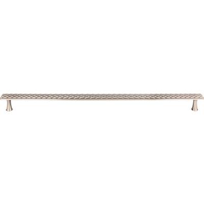 Atlas Mandalay Appliance Pull - 18-Inch CC - Zinc in Brushed Nickel
