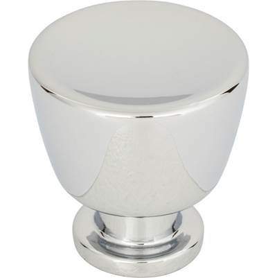 Atlas Conga Cabinet Knob - 1-1/8" in Polished Chrome