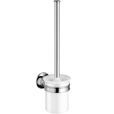 Axor Montreux Toilet Brush with Holder - Wall-Mounted in Chrome