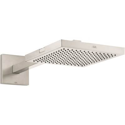 Axor ShowerSolutions 240 Showerhead - 1-Jet with Showerarm Trim - 2.5 GPM in Brushed Nickel