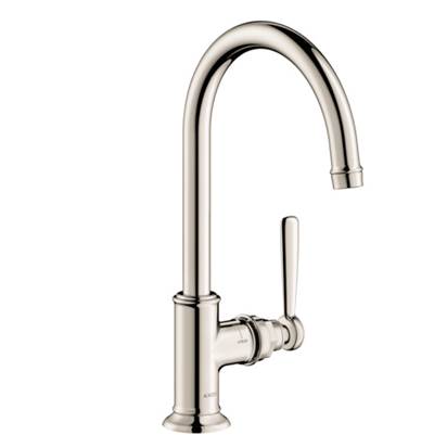 Axor Montreux Single Hole Bathroom Faucet 210 - 1.2 GPM in Polished Nickel