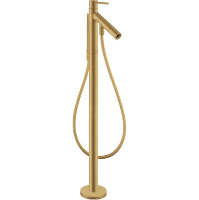 Axor Starck Freestanding Tub Filler - 1.75 GPM Handshower in Brushed Gold Optic