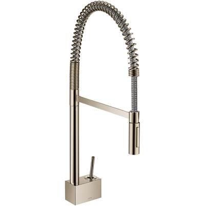 Axor Starck Semi-Pro Kitchen Faucet - 2-Spray - 1.75 GPM in Polished Nickel