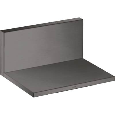 Axor ShowerSolutions Tub Spout Trim - 10" x 5" in Brushed Black Chrome