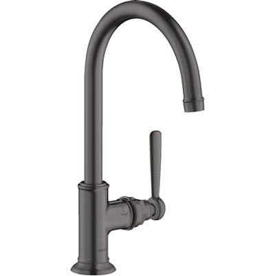 Axor Montreux Single Hole Bathroom Faucet 210 - 1.2 GPM in Brushed Black Chrome