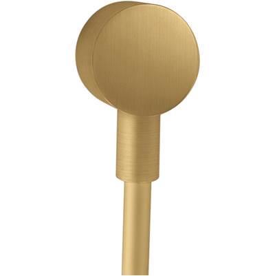 Axor ShowerSolutions Wall Outlet - Check Valves in Brushed Gold Optic