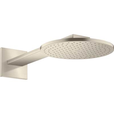 Axor ShowerSolutions Shower Head with Showerarm Trim - 2-Jet - 2.5 GPM in Brushed Nickel