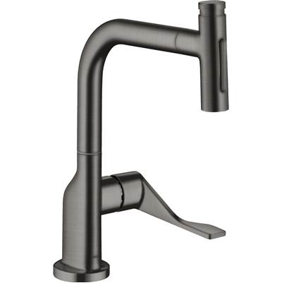 Axor Citterio Select Pull-Out Kitchen Faucet - 2-Spray - 1.75 GPM in Brushed Black Chrome