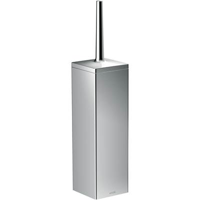 Axor Universal Rectangular Toilet Brush Holder - Wall-Mounted in Chrome