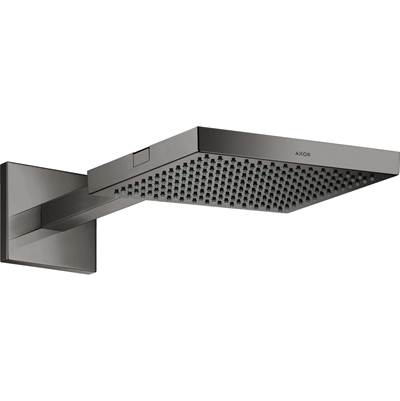 Axor ShowerSolutions 1-Jet Showerhead with Showerarm Trim - 2.5 GPM in Polished Black Chrome
