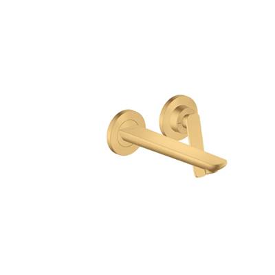 Axor Citterio C Single-Handle Bathroom Sink Faucet - 1.2 GPM in Brushed Gold Optic