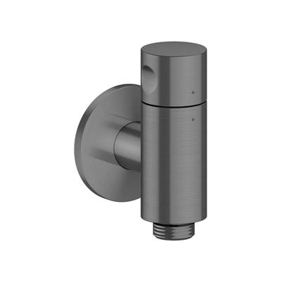 Axor One Wall Outlet in Brushed Black Chrome