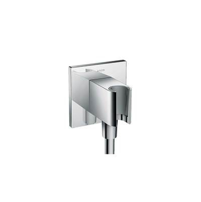 Axor ShowerSolutions Wall Outlet - Handshower Holder - Square in Chrome
