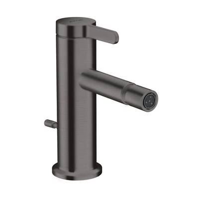 Axor ONE Single-Hole Bidet Faucet - Lever Handle - 1.5 GPM in Brushed Black Chrome