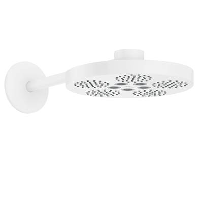 Axor ONE Showerhead 280 Showerarm Trim - 2-Jet - 1.75 GPM in Matte White