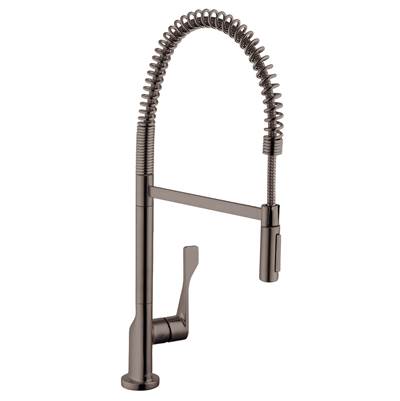 Axor Citterio Semi-Pro Kitchen Faucet - 2-Spray - 1.75 GPM in Brushed Black Chrome