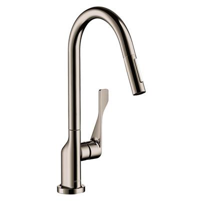 Axor Citterio HighArc Pull-Down Kitchen Faucet - 2-Spray - 1.75 GPM in Polished Nickel