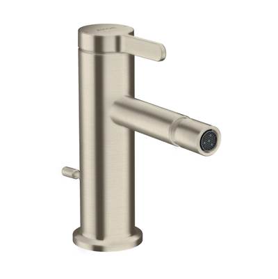 Axor ONE Single-Hole Bidet Faucet - Lever Handle - 1.5 GPM in Brushed Nickel