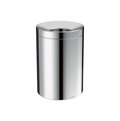 Axor Universal Circular Trash Can in Chrome