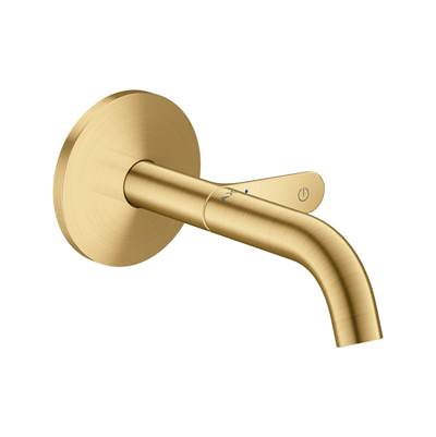 Axor One Wall-Mounted Single Handle Faucet Select 160 - 1.2 GPM in Brushed Gold Optic