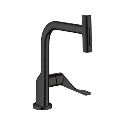 Axor Citterio Pull-Out Kitchen Faucet - Two-Function Spray - 1.75 GPM in Matte Black