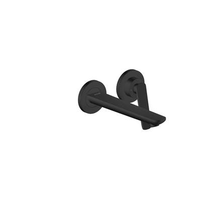 Axor Citterio C Single-Handle Bathroom Sink Faucet - Cubic Cut - 1.2 GPM in Matte Black