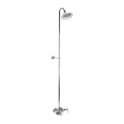 Barclay Diverter Faucet - Sunflower Head in Polished Chrome